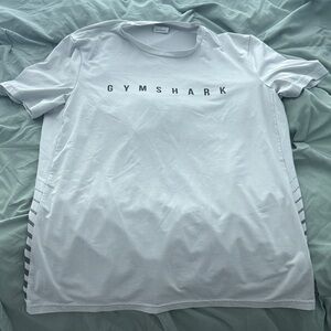 3 for $15 Gymshark White Performance Tee